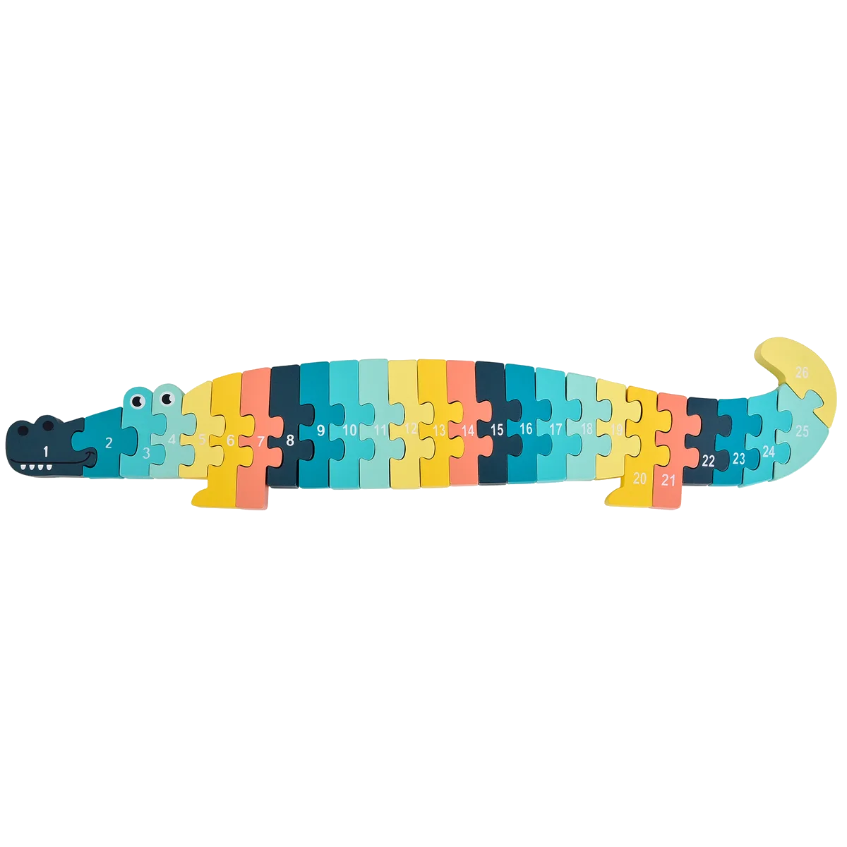 Kinder and Kids Pussel, Krokodil