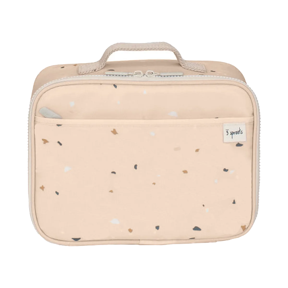 3 Sprouts Lunch and snack bag, Terrazzo/sand - bild 1